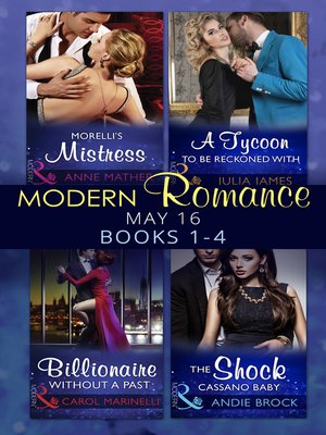 cover image of Modern Romance May 2016 Books 1-4
